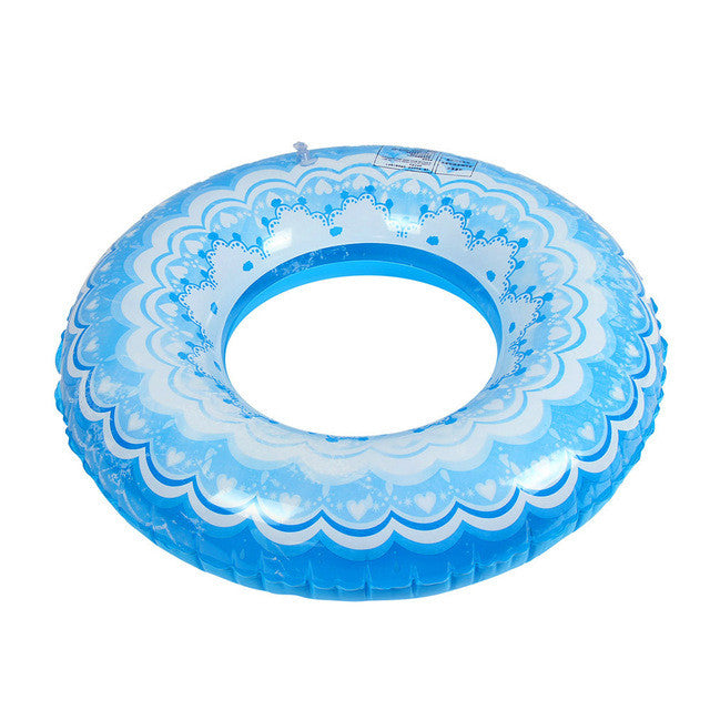 2017 Good Quality Summer Inflatable Swimming Ring Adult And Kids Children Swimming Pool Seaside Swim Train Float Circle #EW